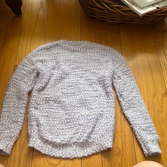Purple soft sweater for girls - Picture 2 of 3